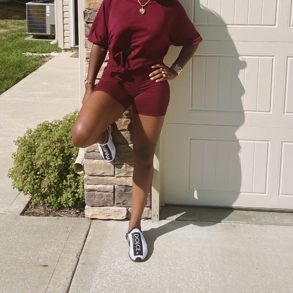 Dolce & Gabbana Sorrento Knit Sneakers - Picture 2 of 5